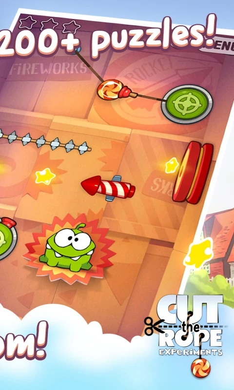 Cut the Rope: Experiments screenshot