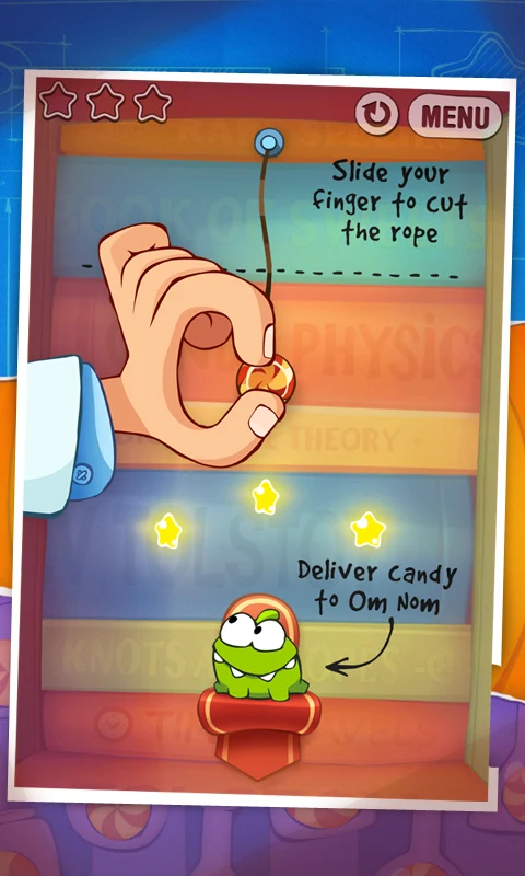 Cut the Rope: Experiments screenshot